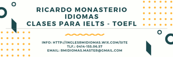 Wordonian Ricardo Monasterio Idiomas - Clases Ielts Toefl